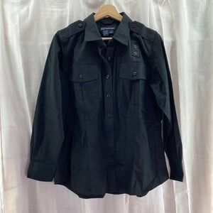 5.11 Tactical Series Women's B-Class Patrol Duty Uniform Shirt Black Medium NWT